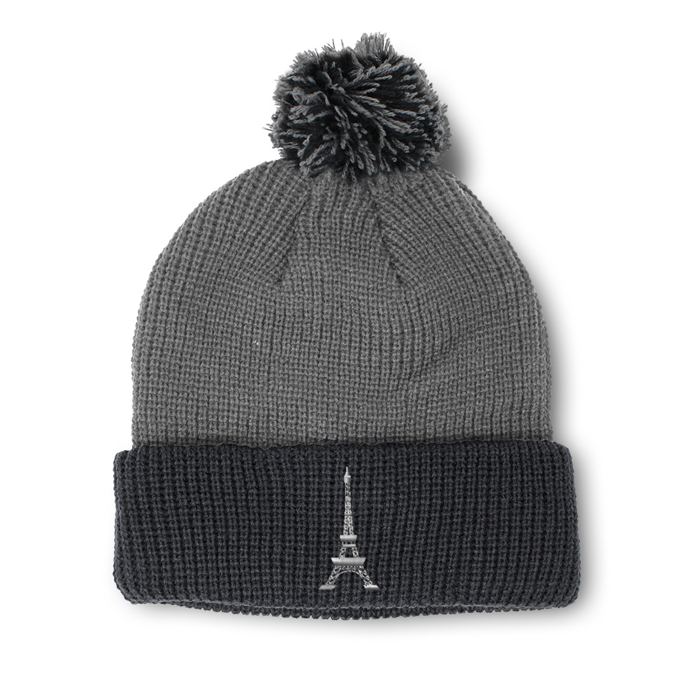 Pom Pom Beanies for Women Paris Travel 