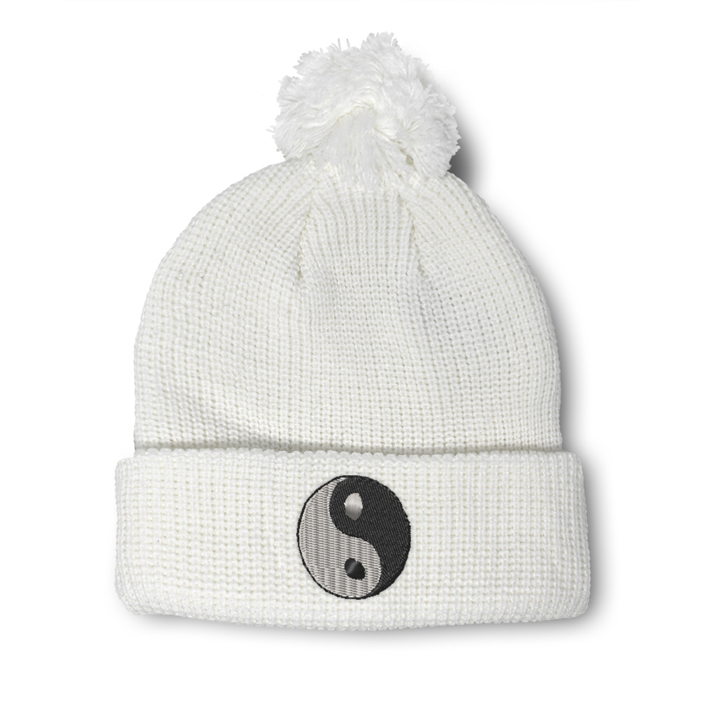 帽子 Pacs Ying Yang Pom Beanie s-l400.jpg